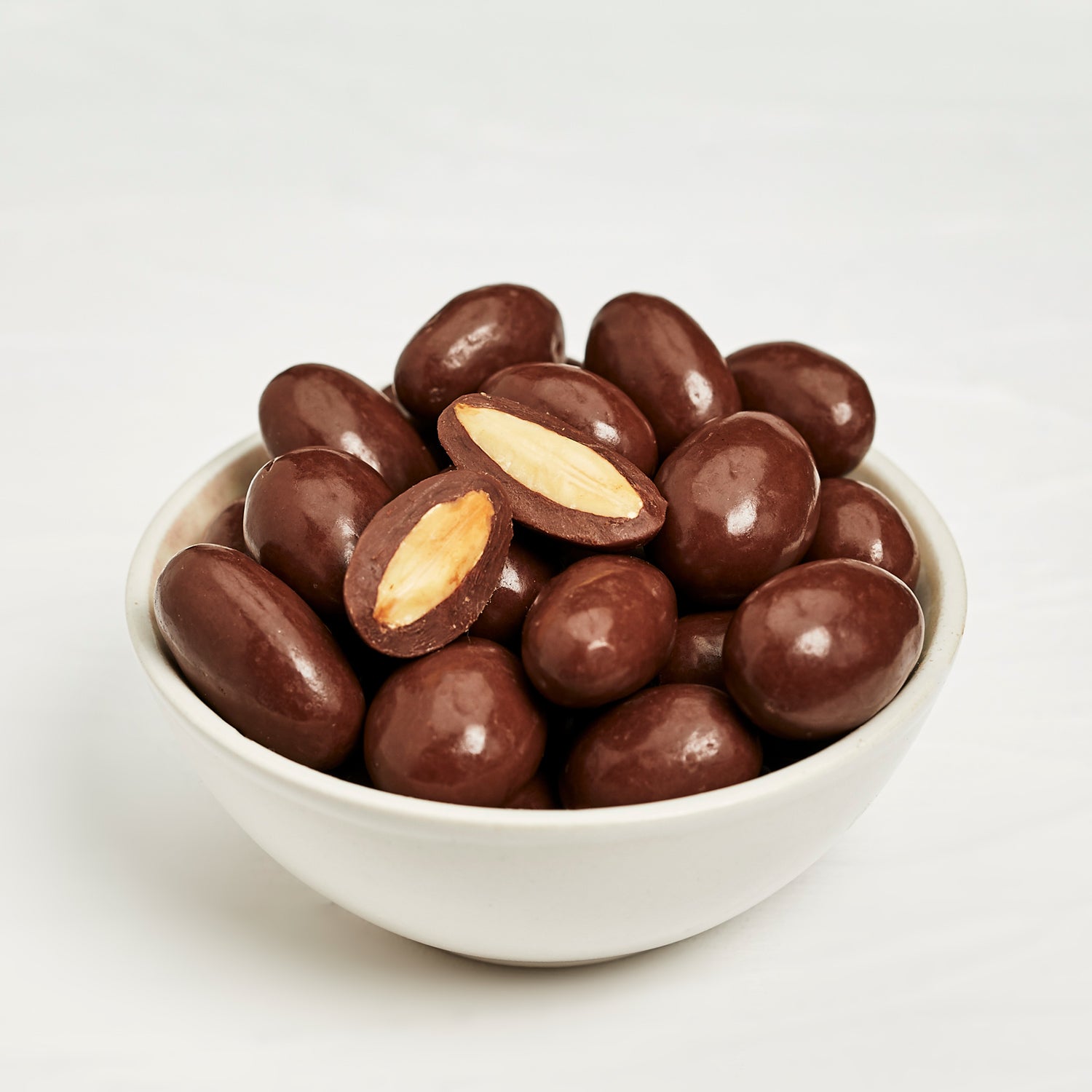 Mandeln mit Cappucino/ Vollmilchschokolade